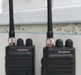 Штурман-90 - новая модель переносной 90-канальной AM/FM cb (27 МГц) рации