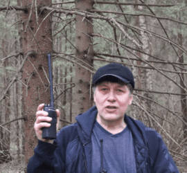 майский тест раций в лесу